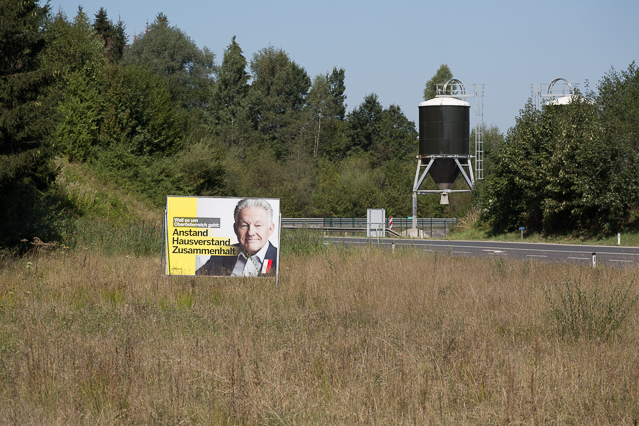 Plakate zur Landtagswahl in Oberösterreich