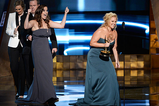 © AP/Invision for the Television Academy/Phil McCarten Amy Schumer mit dem Emmy