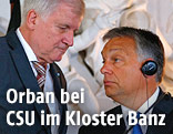 Ungarns Premier Viktor Orban und CSU-Chef Horst Seehofer
