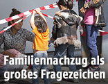 Flüchtlingsfamilie