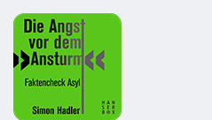 © Verlag Hanser Buchcover zu "Die Angst vor dem Ansturm" von Simon Hadler