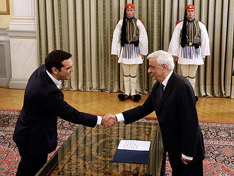 Alexis Tsipras und Prokopis Pavlopoulos