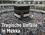 Menschenmasse in Mekka