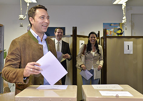 FPÖ-Spitzenkandidat Manfred Haimbuchner