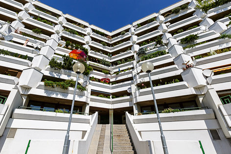 © ORF.at/Christian Öser Eindrücke vom Floridsdorfer Gemeindebau