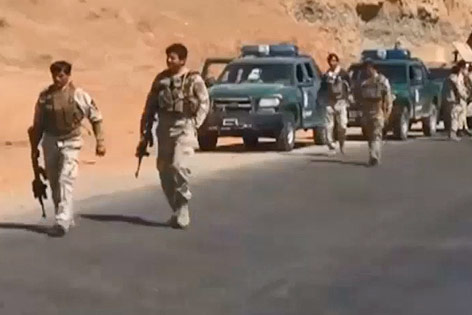 © APTN Afghanische Soldaten