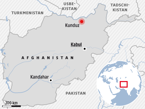 © Grafik: APA/ORF.at Karte zu Afghanistan