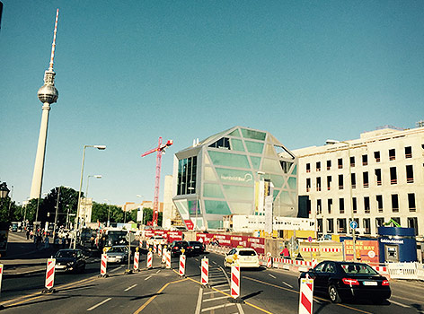 Straßenszene in Berlin