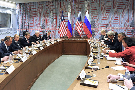 © APA/EPA/Ria Novosti/Mikhail Klimentiev Konferenzraum im UN-Hauptquartier