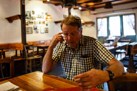 © ORF.at/Dominique Hammer Heurigenbesitzer in Döbling