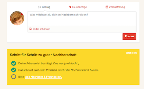 © Fragnebenan.com Screenshot von Fragnebenan.com