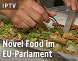 Zubereitung und Verkostung von Novel Foods im EU-Parlament