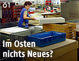 Arbeiterin in einer Fabrik