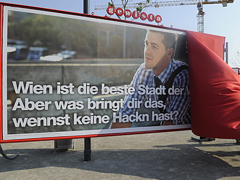 Wahlplakat der SPÖ