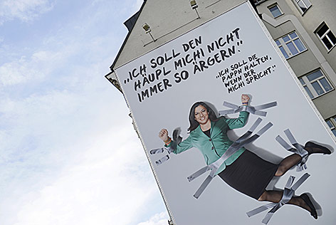 Wahlplakat der Grünen