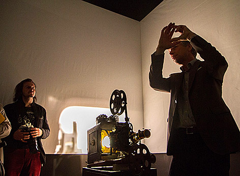 © ORF.at/Simon Hadler Ausstellung „Kino.Magie“ im Metrokino
