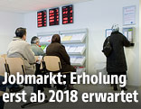 Warteraum im AMS