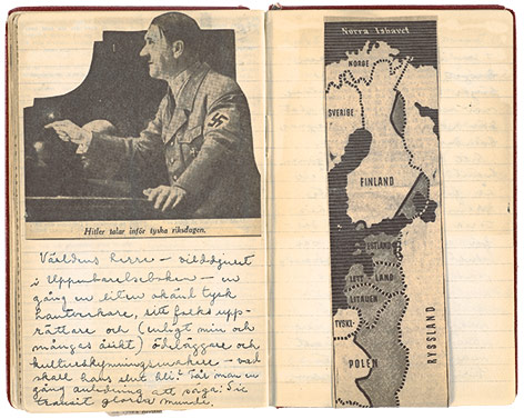 Auszug aus dem Kriegstagebuch von Astrid Lindgren