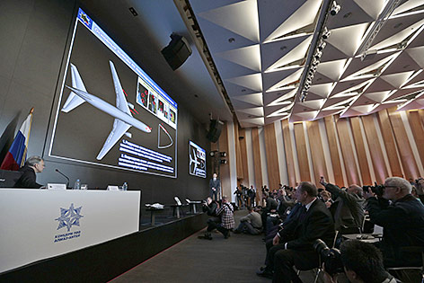© APA/EPA/Maxim Shipenkov Präsentation des Berichtes