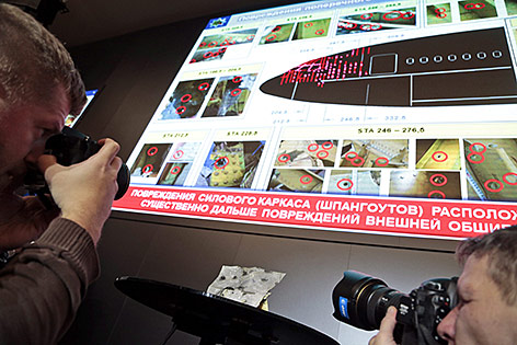 © APA/EPA/Maxim Shipenkov Präsentation des Berichtes