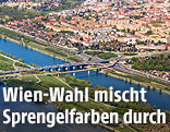 Luftaufnahme von Wien-Floridsdorf