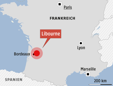 © APA/ORF.at Karte von Frankreich