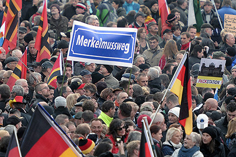 © APA/AFP/Robert Michael Pegida-Demo in Dresden