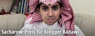 Der saudische Blogger Raif Badawi
