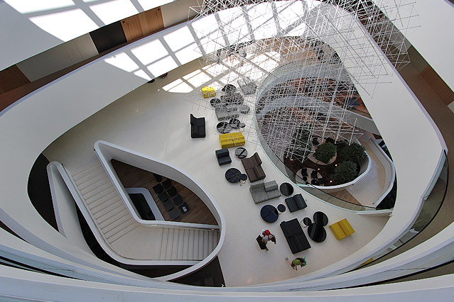 © Marko Dabrovic 2011 Lobby des Designhotels Hotel Lone, südlich von Rovinj