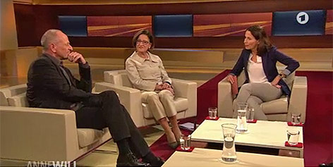 © Screenshot ARD Screenshot aus der ARD-Sendung "Anne Will"