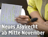 Detail aus der Nationalratsdebatte zum Asylrecht