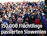 Flüchtlinge in Slowenien
