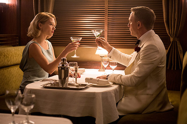© 2015 Sony Pictures Releasing GmbH Lea Seydoux (Madeleine Swann) und Daniel Craig (James Bond) in Spectre