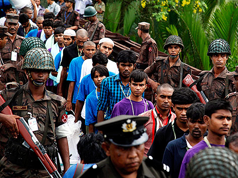 © APA/EPA/Rajat Gupta Rohingya Flüchtlinge