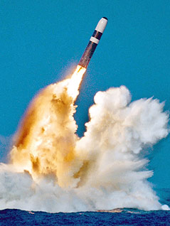 © Reuters Abschuss einer Trident-2-Rakete