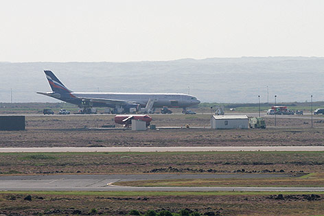 © Reuters/Ingolfur Juliusson Flughafen in Keflavik auf Island