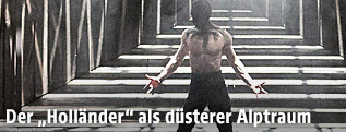 Szene aus "Der fliegende Holländer"