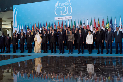 © AP/Susan Walsh G20-Gruppenbild