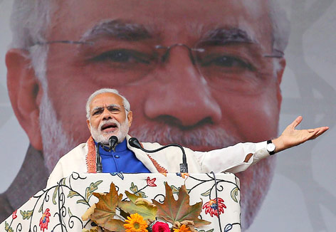 © APA/EPA/Farooq Khan Indischer Regierungschef Narendra Modi