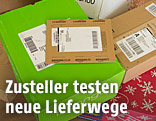 Mehrere Post-Pakete
