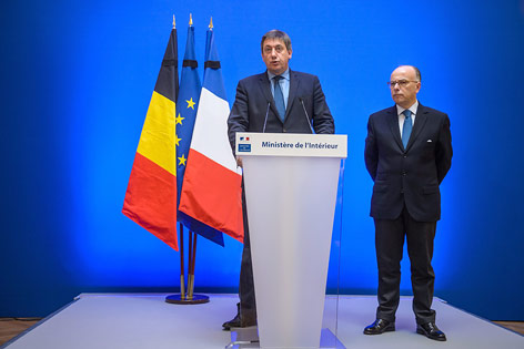 Bernard Cazeneuve und Jan Jambon