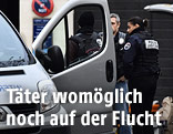 Pariser Polizei im Einsatz