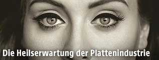 Adele auf dem Cover von "25"