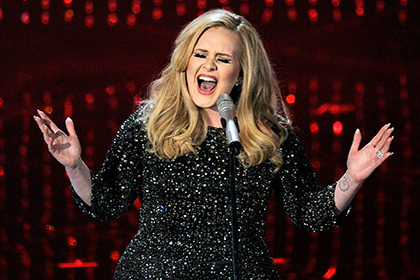 © APA/AP/Invisin/Chris Pizzello Adele bei den Oscars, 2013