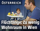 Familie in einer Wohnung