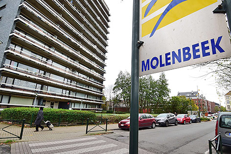 © APA/AFP/Emmanuel Dunand Stadtteil "Molenbeek" in Brüssel