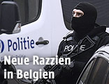 Einsatzkr&auml;fte der belgischen Polizei