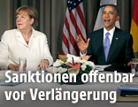 Barack Obama und Angela Merkel