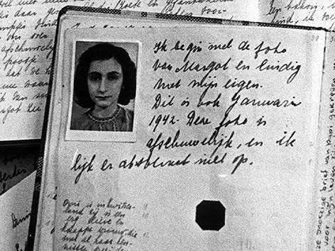 © APA/dpa Tagebücher der Anne Frank