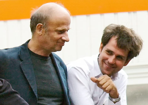 © Reuters Verstorbener Festwochen-Intendant Luc Bondy und Regisseur Christoph Schlingensief